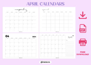 april calendar