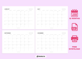 free printable calendar 2025
